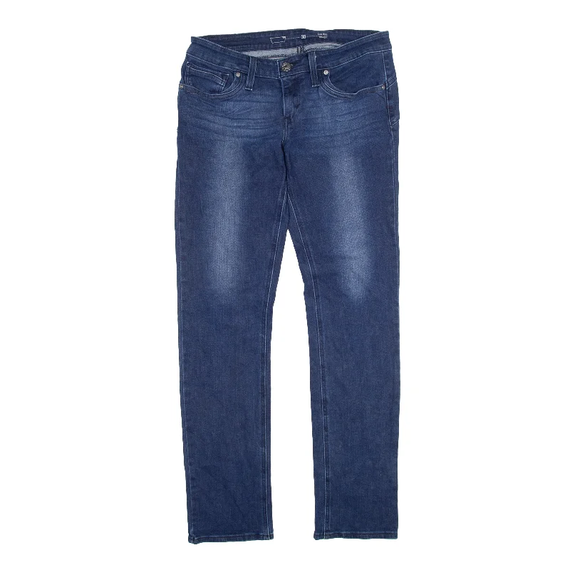 LEVI'S Jeans Blue Denim Slim Straight Womens W30 L32 Casual Loose Fit Jeans