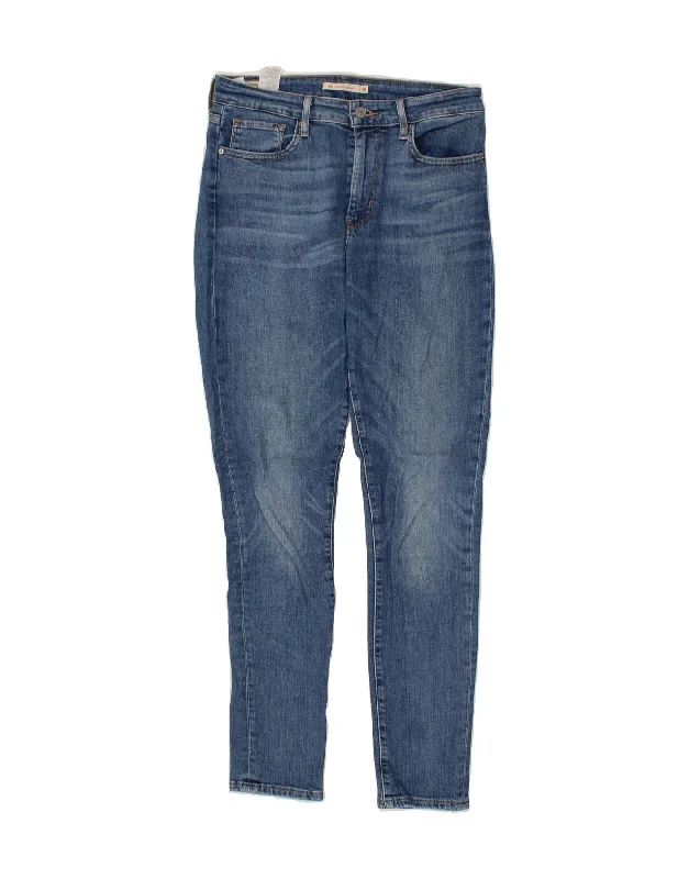 LEVI'S Womens High Rise Skinny Jeans W29 L30 Blue Cotton Stylish Bootcut Denim Jeans LEVI'S Womens High Rise Skinny Jeans W29 L30 Blue Cotton Stylish Bootcut Denim Jeans