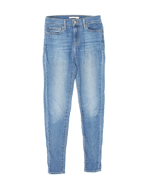 LEVI'S Womens Slimming Fit Super Skinny Jeans W26 L30 Blue Elegant Dark-Wash Bootcut Jeans LEVI'S Womens Slimming Fit Super Skinny Jeans W26 L30 Blue Elegant Dark-Wash Bootcut Jeans
