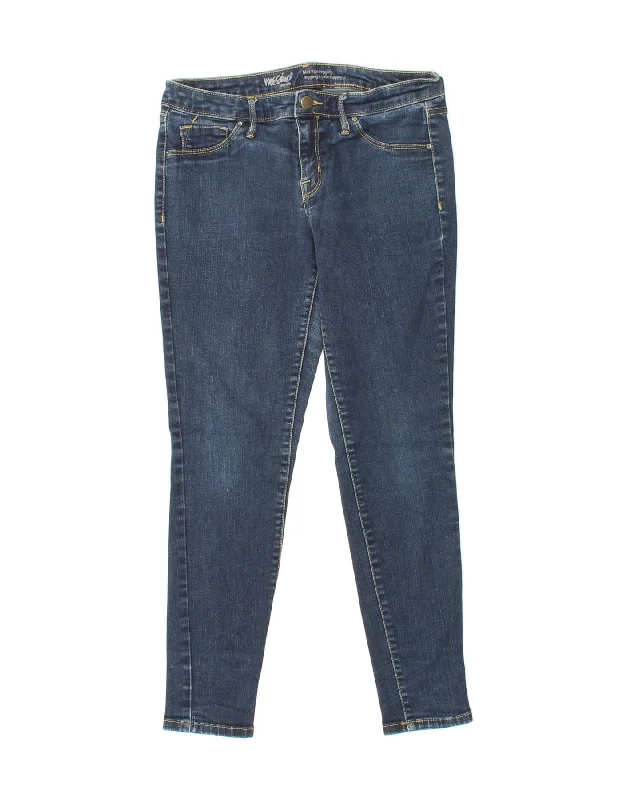 MOSSIMO Womens Mid Rise Jegging Jeans US 8 Medium W30 L26 Navy Blue Cotton Stylish Tapered Fit Jeans MOSSIMO Womens Mid Rise Jegging Jeans US 8 Medium W30 L26 Navy Blue Cotton Stylish Tapered Fit Jeans