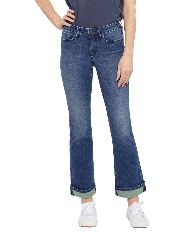 NYDJ Barbara Bluewell Ankle Jean Stylish Cargo Style Jeans