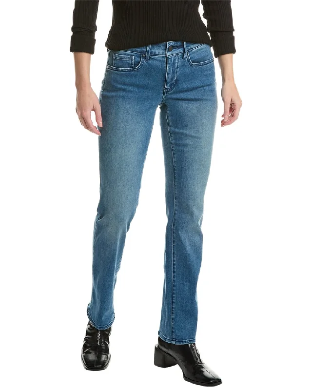 NYDJ Marilyn Admiration Straight Leg Jean Fashionable Mom Jeans