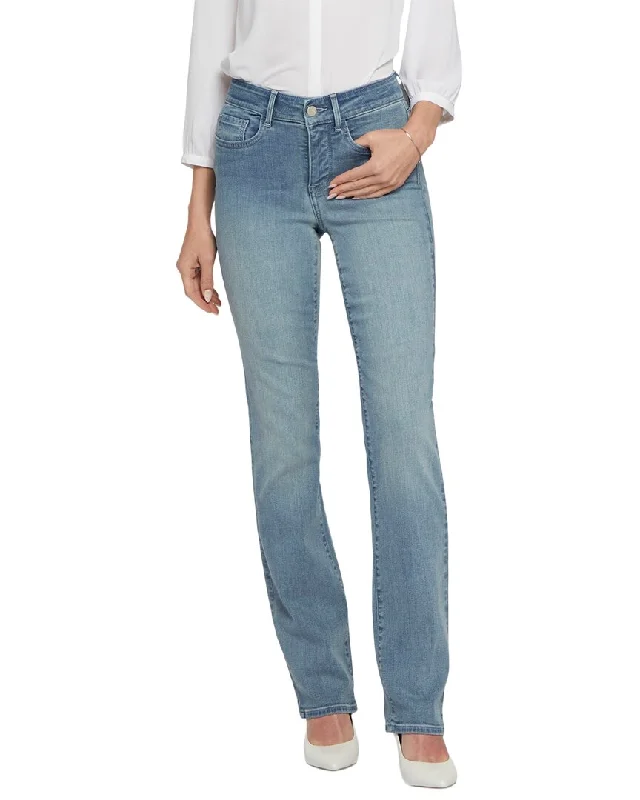 NYDJ Marilyn Straight Jean Stylish Cargo Style Jeans