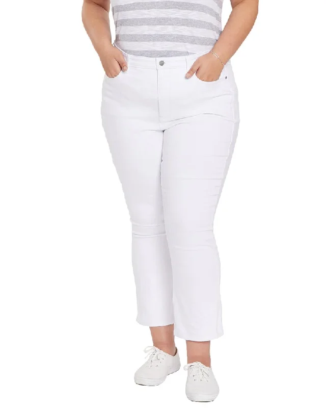 NYDJ Plus Hr Slim Bootcut Ankle Jean Comfortable Stretch Denim Jeans