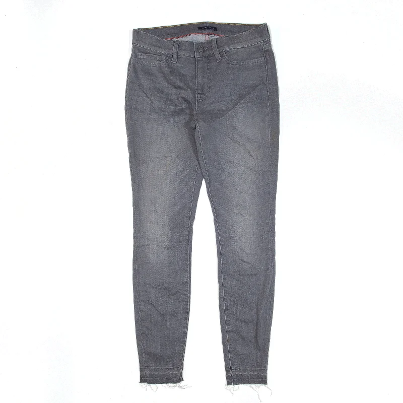 TOMMY HILFIGER Jeans Grey Denim Slim Skinny Womens W27 L29 Casual High-Waisted Bootcut Jeans TOMMY HILFIGER Jeans Grey Denim Slim Skinny Womens W27 L29 Casual High-Waisted Bootcut Jeans