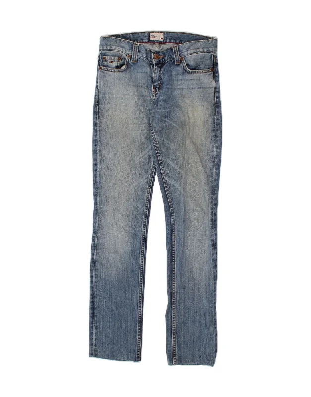 TOMMY HILFIGER Womens Slim Jeans W26 L32 Blue Cotton Comfortable Zip-Up Skinny Jeans TOMMY HILFIGER Womens Slim Jeans W26 L32 Blue Cotton Comfortable Zip-Up Skinny Jeans