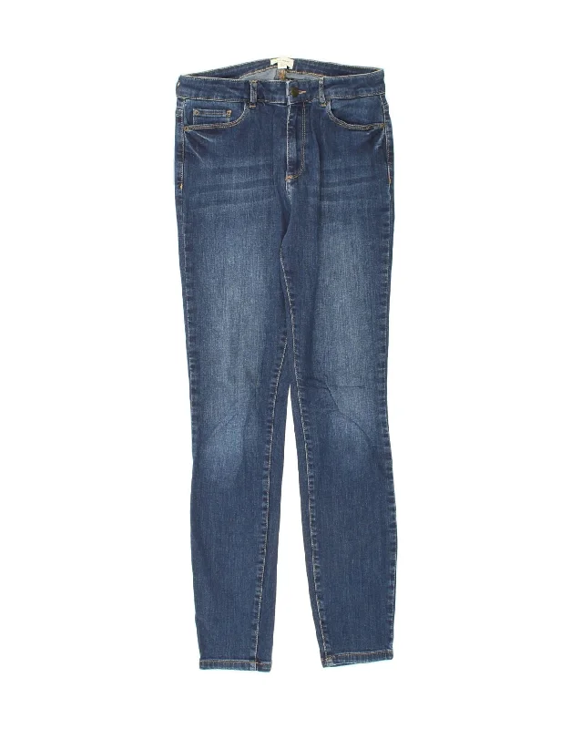 WHITE STUFF Womens Skinny Jeans UK10 Small W30 L30 Blue Cotton Fashionable Straight Cut Jeans WHITE STUFF Womens Skinny Jeans UK10 Small W30 L30 Blue Cotton Fashionable Straight Cut Jeans