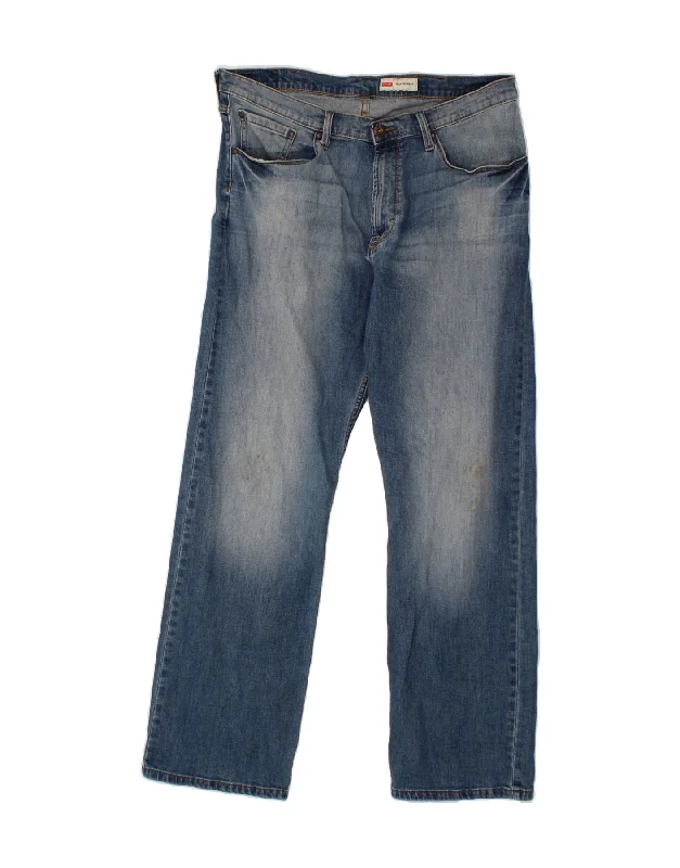 WRANGLER Womens Relaxed Fit Bootcut Jeans W36 L32 Blue Cotton Cozy Relaxed Fit Denim Jeans WRANGLER Womens Relaxed Fit Bootcut Jeans W36 L32 Blue Cotton Cozy Relaxed Fit Denim Jeans
