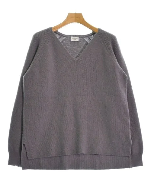 URBAN RESEARCH DOORS Sweaters Mesh Blend Leather Blend Suede Blend