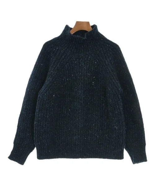 ebure Sweaters Mesh Sweater Canvas Denim