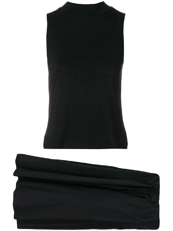 A-line skirt high waist skirt
