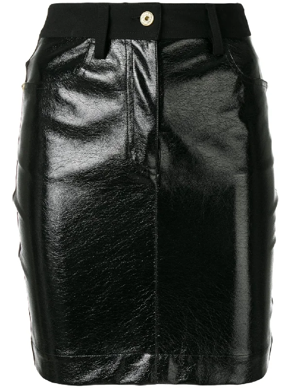 panelled skirt corduroy skirt cozy