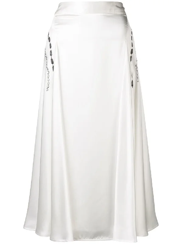side drape skirt leather skirt bold