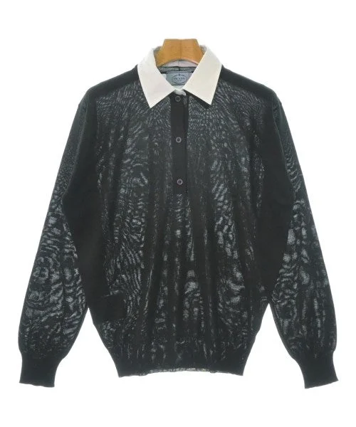 PRADA Sweaters Zippered Front Buttoned Front Snap Front