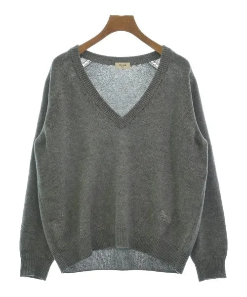 CELINE Sweaters Front Pockets Side Pockets Patch Pockets