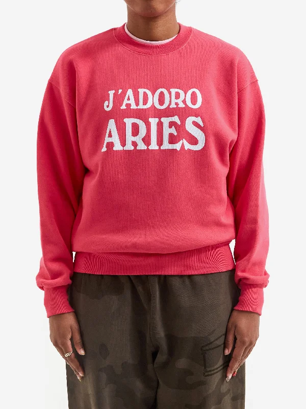 Aries J'Adoro Aries Sweater - Mageneta Cotton Fabric Linen Fabric Terry Fabric