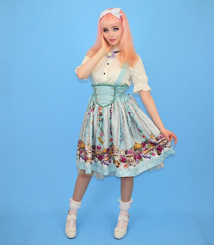 Axes Femme Kawaii afternoon tea skirt lace skirt elegant