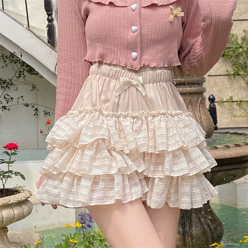 Ballet style fluffy skirt bloomers by230911 chiffon skirt airy