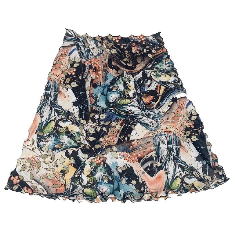 Beatnik Switchstacks Reversible Bias Skirt cashmere skirt fine