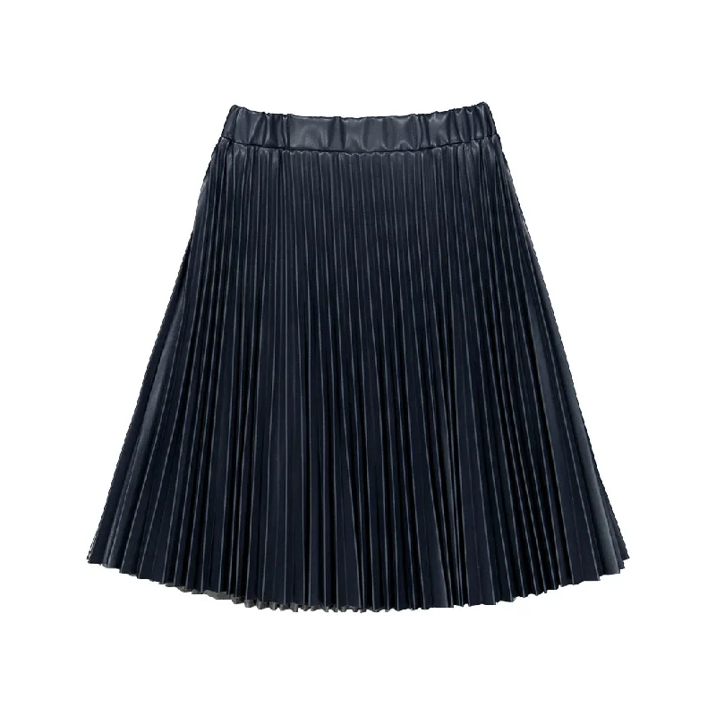 Christina Rohde Skirt No. 2201 D cashmere skirt plush