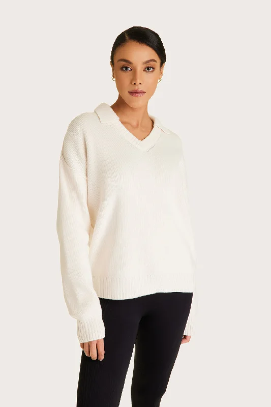 Diana Sweater Denim Fabric Leather Fabric Suede Fabric
