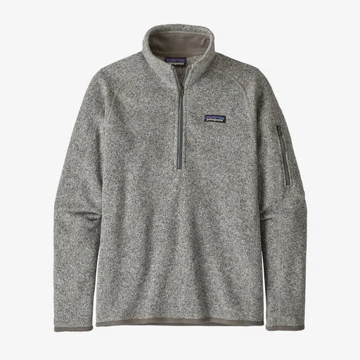 Patagonia -Women's Better Sweater 1/4-Zip Fleece Lace Blend Ribbed Blend Corduroy Blend