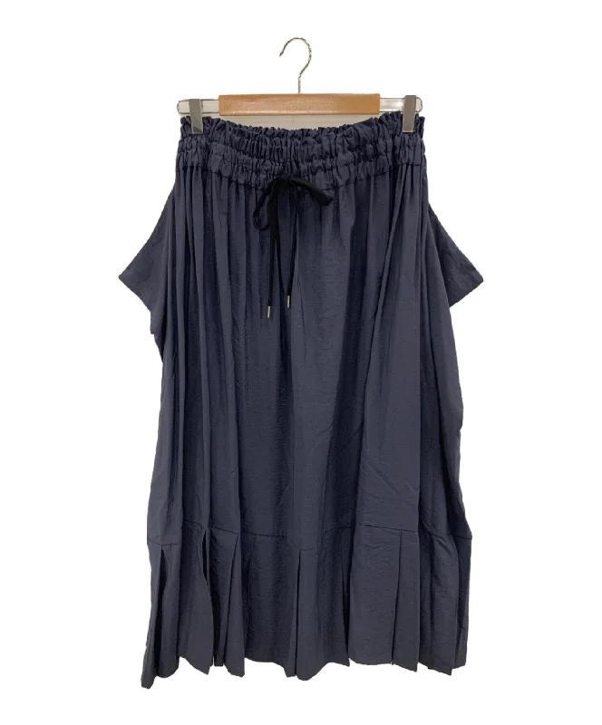 [Pre-owned] Vivienne Westwood RED LABEL Shaped Long Skirts / Gathered Skirts 16-12-221014 chiffon skirt lightweight