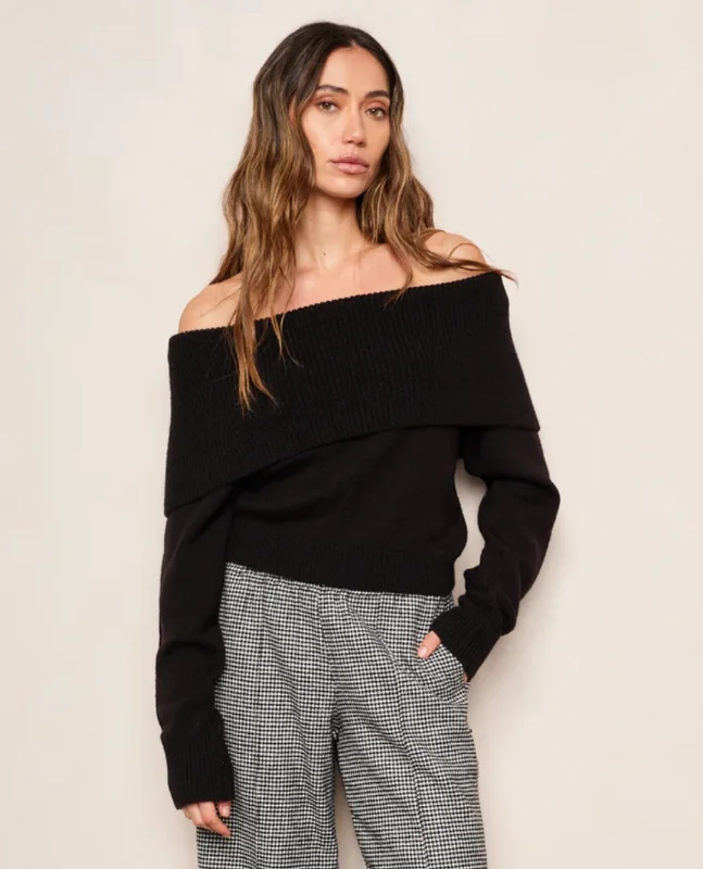 Shona Sweater-Black Stylish Fashionable Trendy