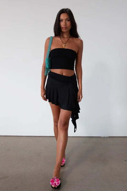 Summer Away Skirt leather skirt refined