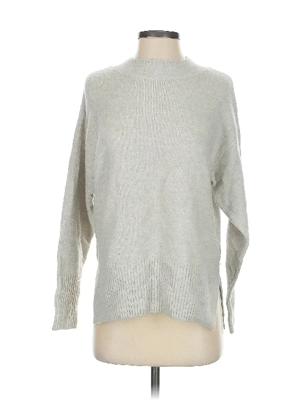 Turtleneck Sweater Cashmere Blend Cotton Blend Poly Blend