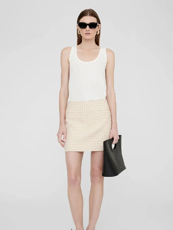 Vanessa Skirt ribbed skirt waist